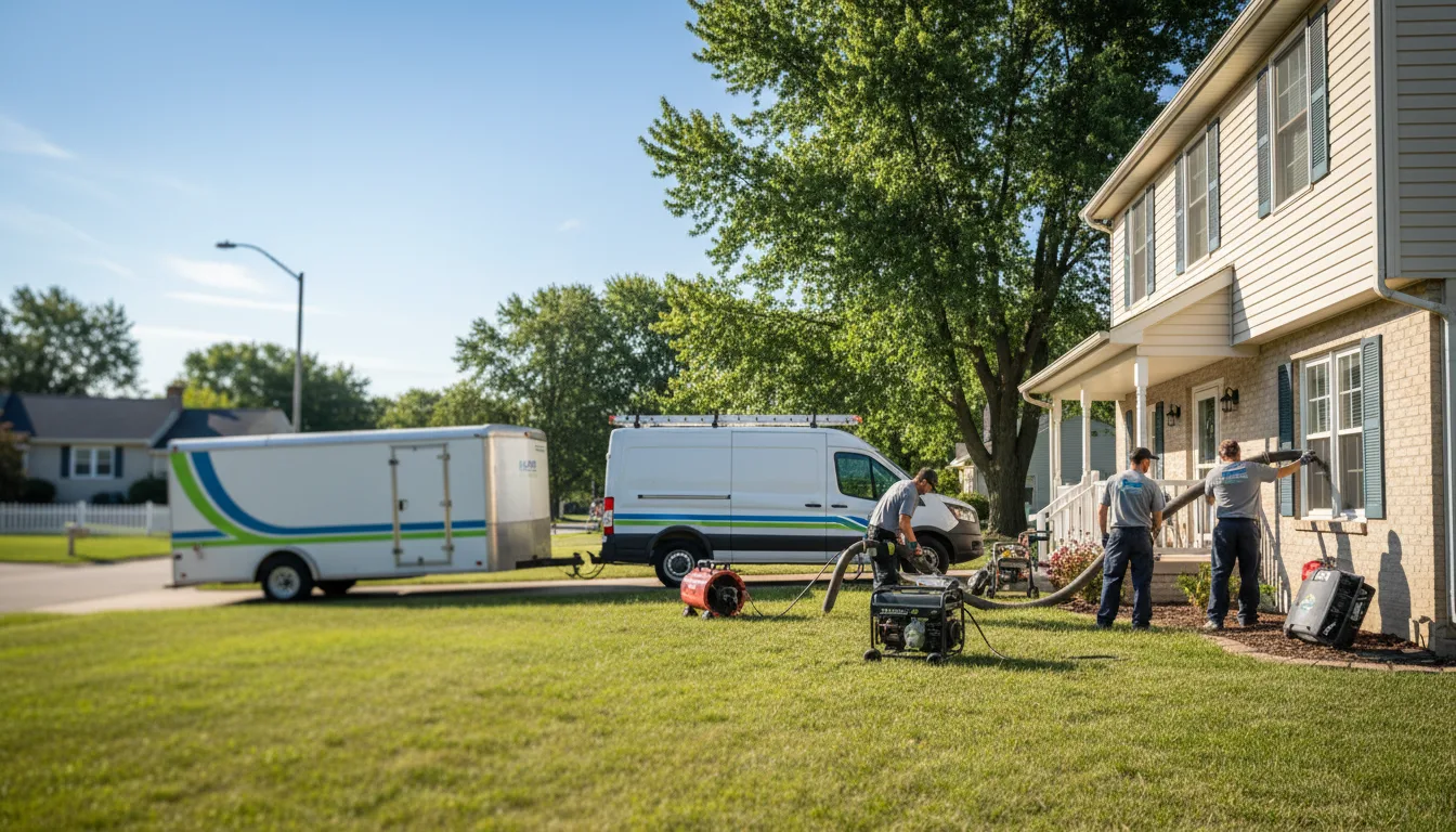 Flooded Basement Restoration And Cleanup With Repair in Fond Du Lac, WI near me